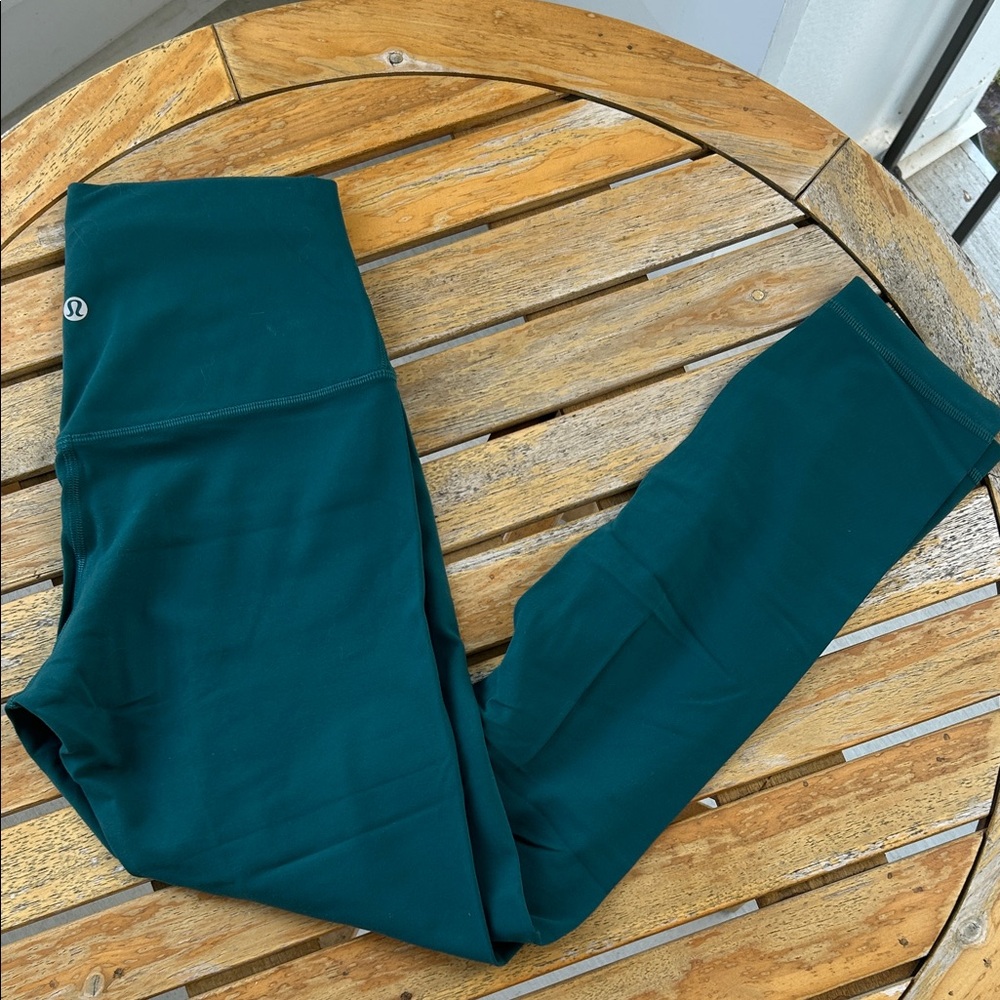 Lululemon Storm Teal Leggings